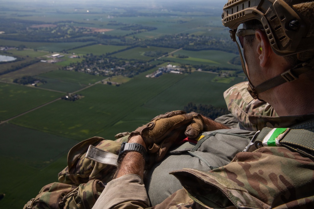 412th Civil Affairs Battalion conducts airborne operations