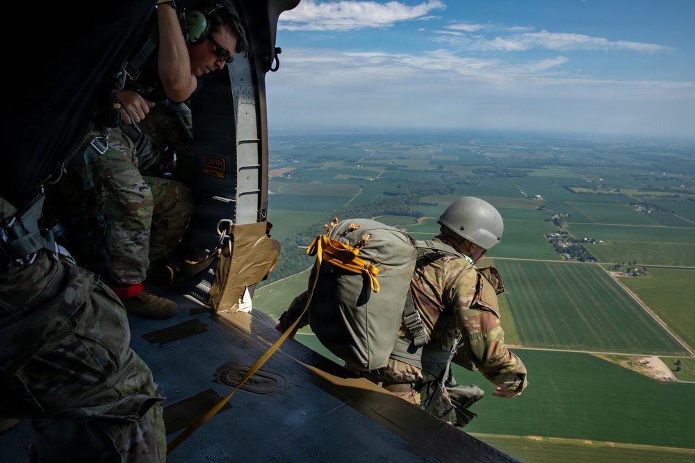 412th Civil Affairs Battalion conducts airborne operations