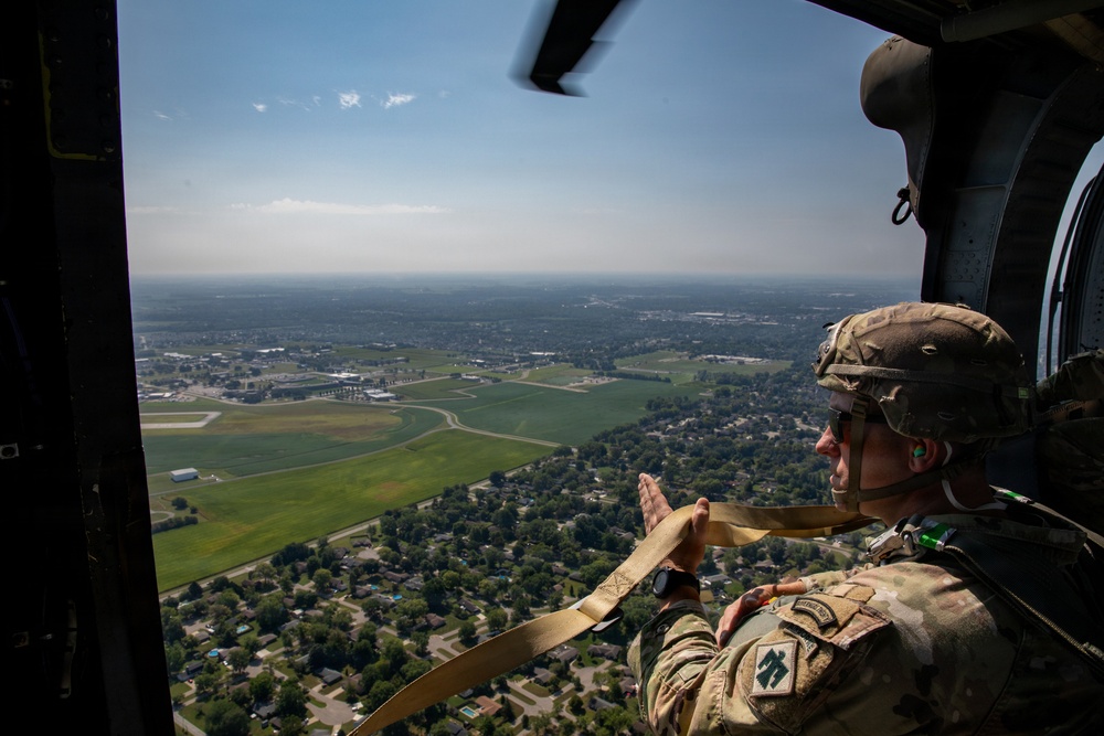 412th Civil Affairs Battalion conducts airborne operations