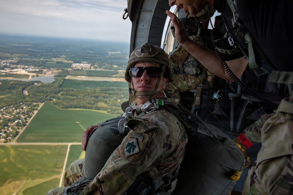 412th Civil Affairs Battalion conducts airborne operations