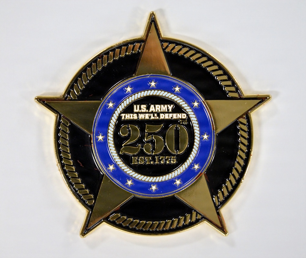 Army 250 Birthday Festival Official Coin