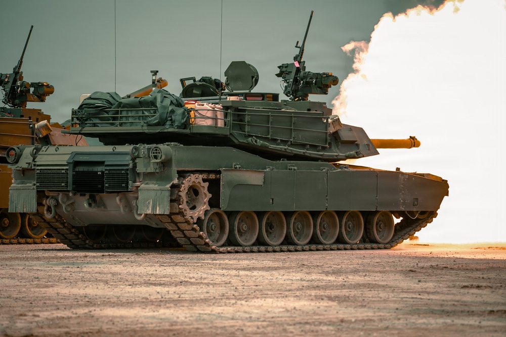 1-145th Armored Regiment Soldiers qualify with M1A2 Abrams during modernization training