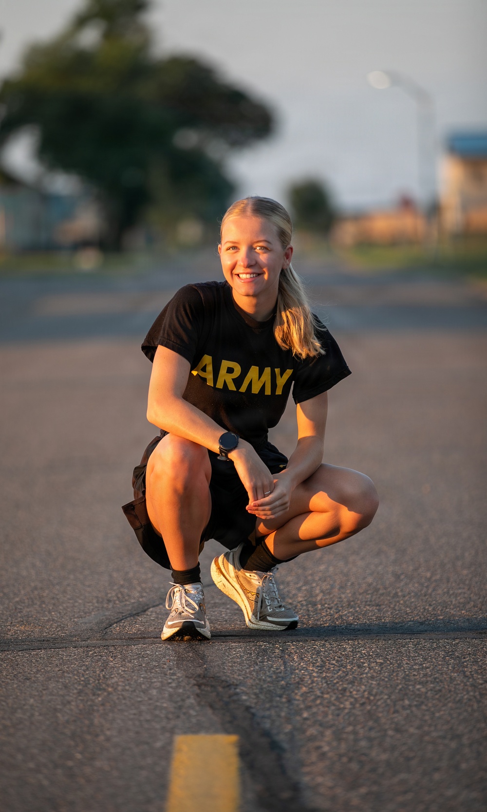 Soldier runs 21 miles for her 21st birthday during annual training