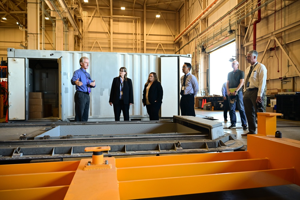 Naval Surface Warfare Center (NSWC) Dahlgren Division Leaders Visit and Tour NSWC Port Hueneme Division