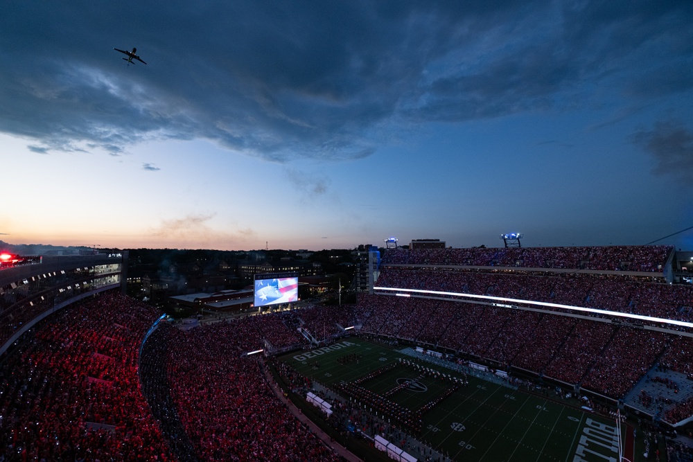2nd ARS Fly Over University of Georgia