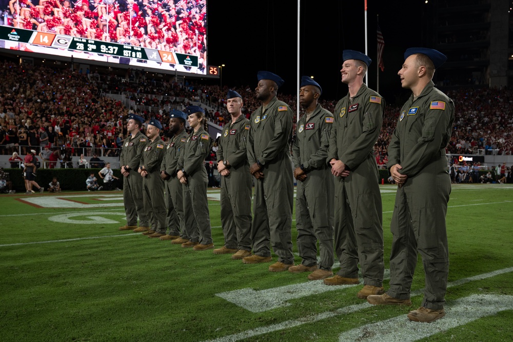 2nd ARS Fly Over University of Georgia