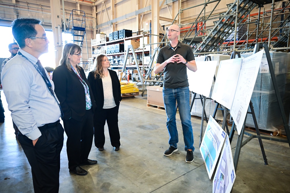 Naval Surface Warfare Center (NSWC) Dahlgren Division Leaders Visit and Tour NSWC Port Hueneme Division