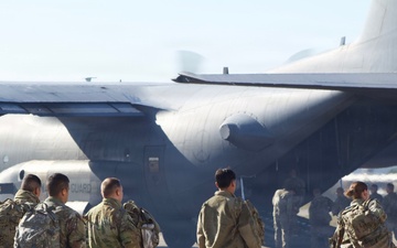 142 Field Artillery Brigade Soldiers head to Washington, D.C. mission