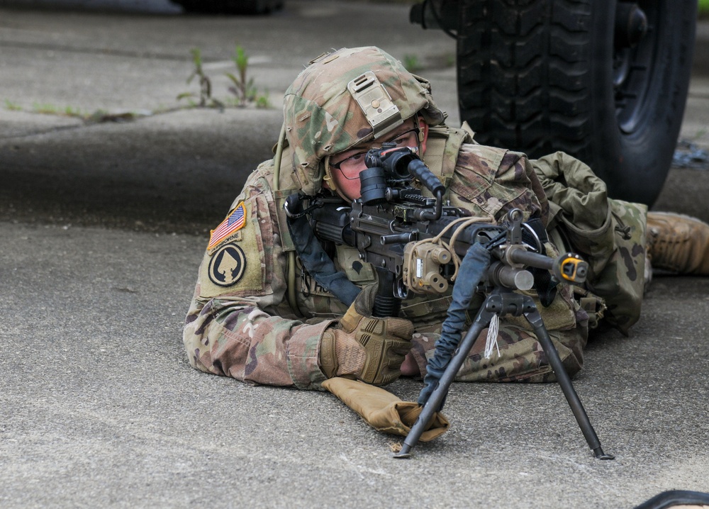 1-148th Infantry Regiment participates in Relentless Valor 25 joint training exercise