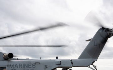 CH-53K King Stallion flight operations at HMHT-302