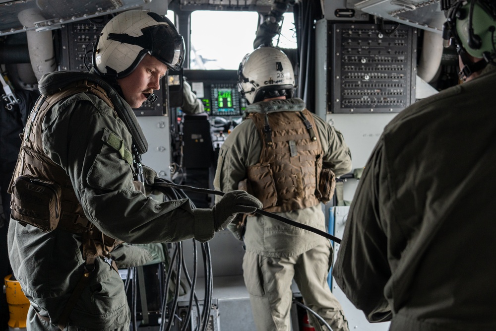 CH-53K King Stallion flight operations at HMHT-302