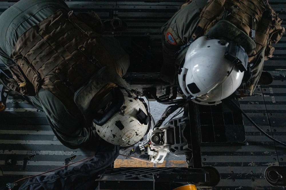 CH-53K King Stallion flight operations at HMHT-302