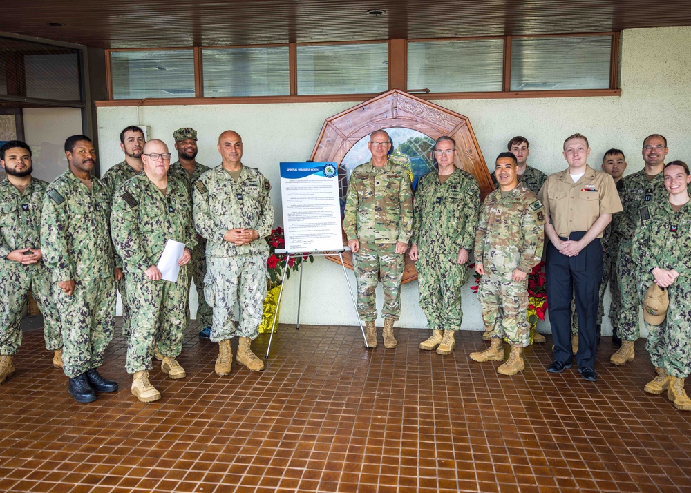 JBPHH Signs Spiritual Readiness Month Proclamation