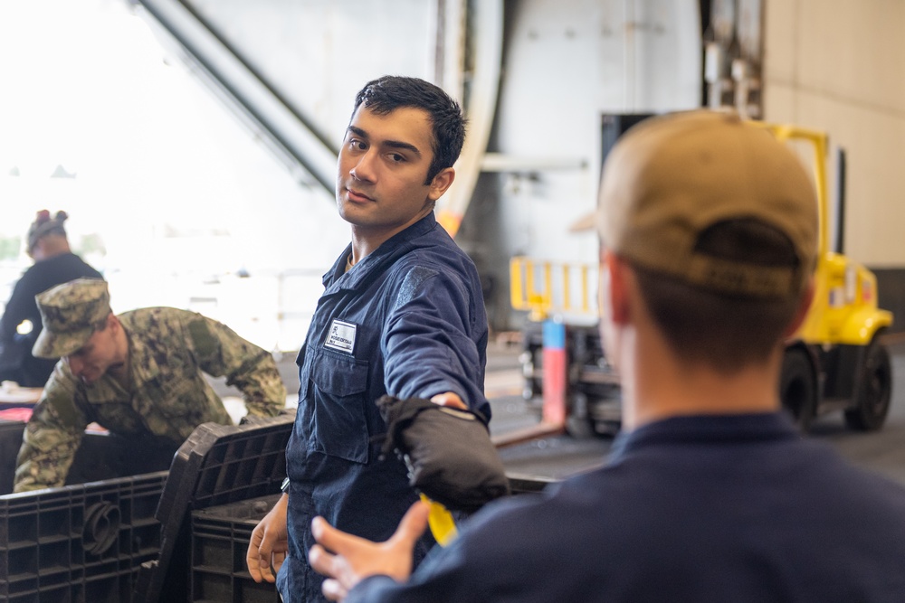 USS Theodore Roosevelt Holiday Stand Down