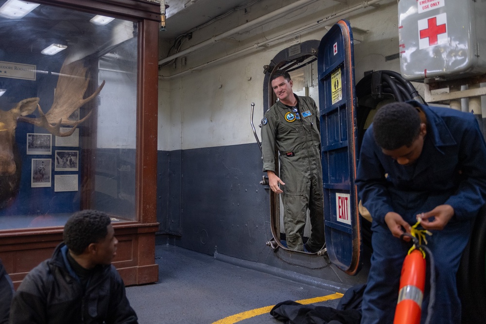 USS Theodore Roosevelt Holiday Stand Down