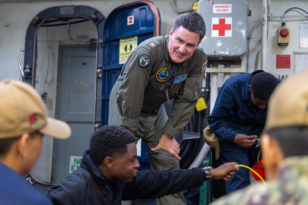 USS Theodore Roosevelt Holiday Stand Down