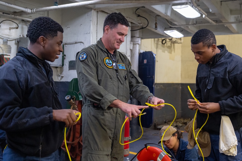 USS Theodore Roosevelt Holiday Stand Down