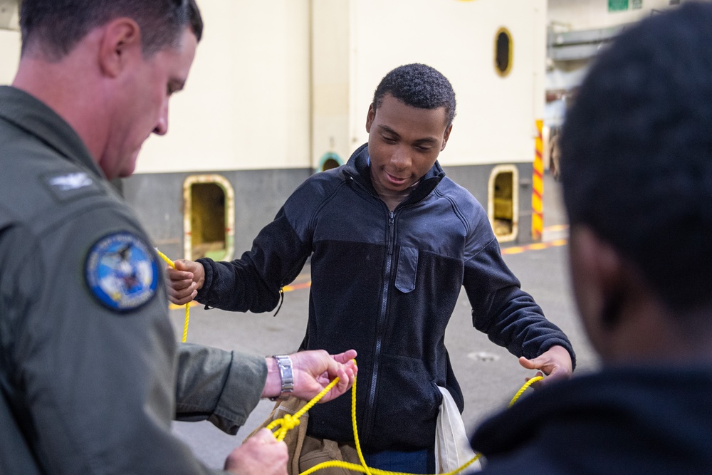 USS Theodore Roosevelt Holiday Stand Down