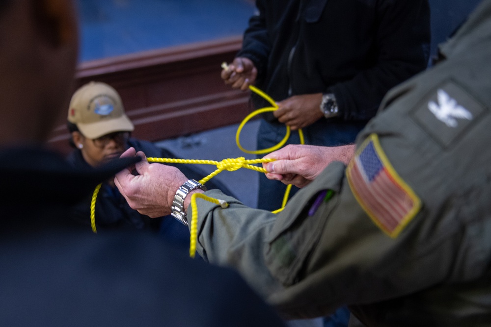 USS Theodore Roosevelt Holiday Stand Down