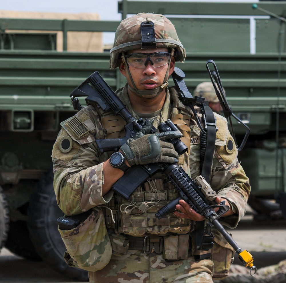 1-148th Infantry Regiment participates in Relentless Valor 25 joint training exercise