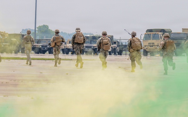 1-148th Infantry Regiment participates in Relentless Valor 25 joint training exercise