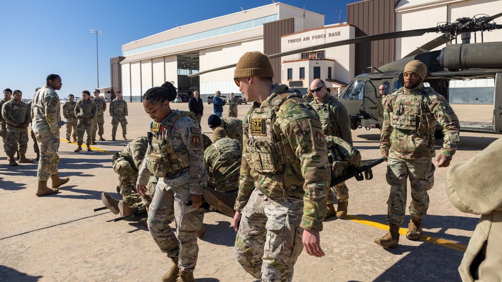 Tinker kicks off ‘Year of Readiness’ with base-wide exercise