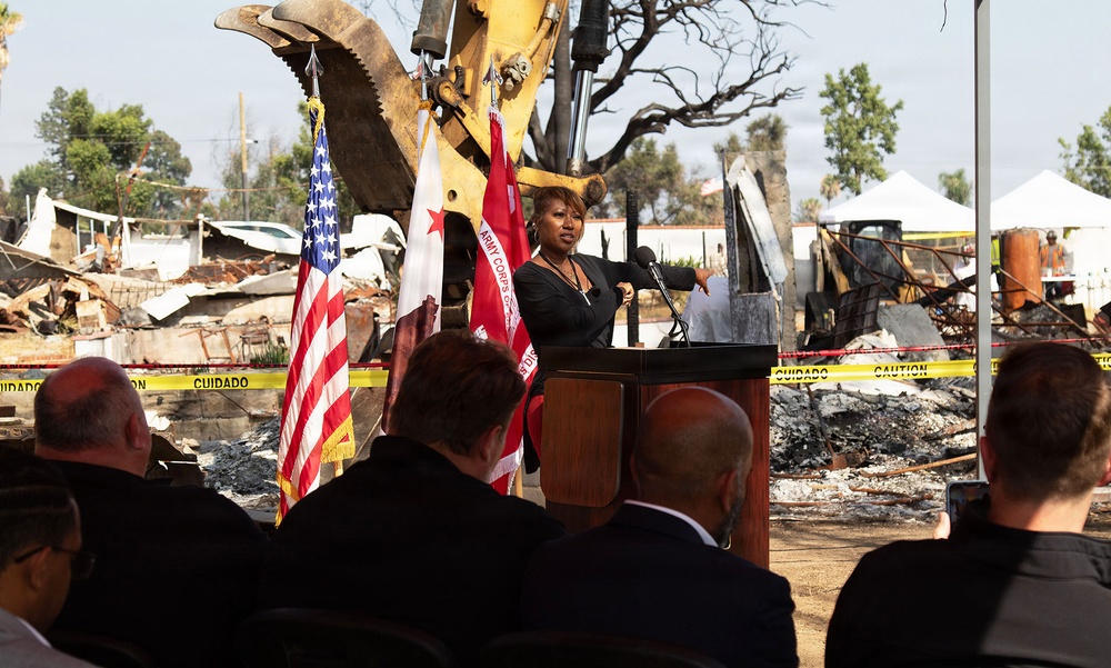 USACE, partners mark milestone with final private property debris removal in Eaton Fire area