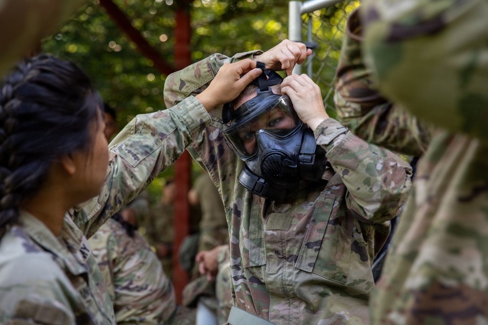 412th Civil Affairs Battalion CBRN training