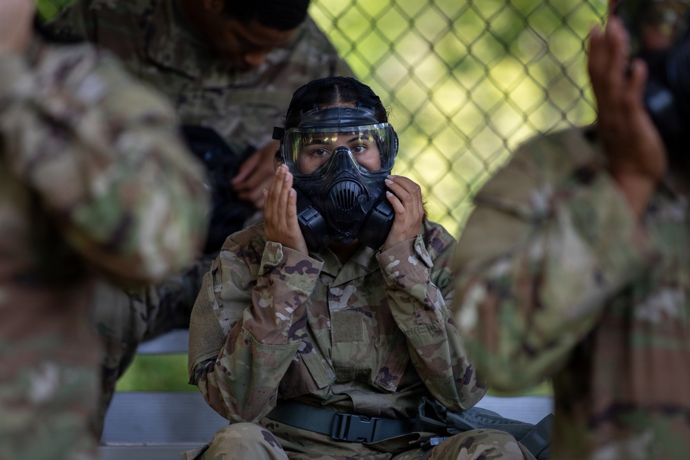 412th Civil Affairs Battalion CBRN training