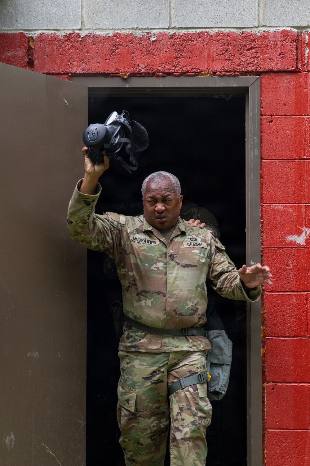 412th Civil Affairs Battalion CBRN training