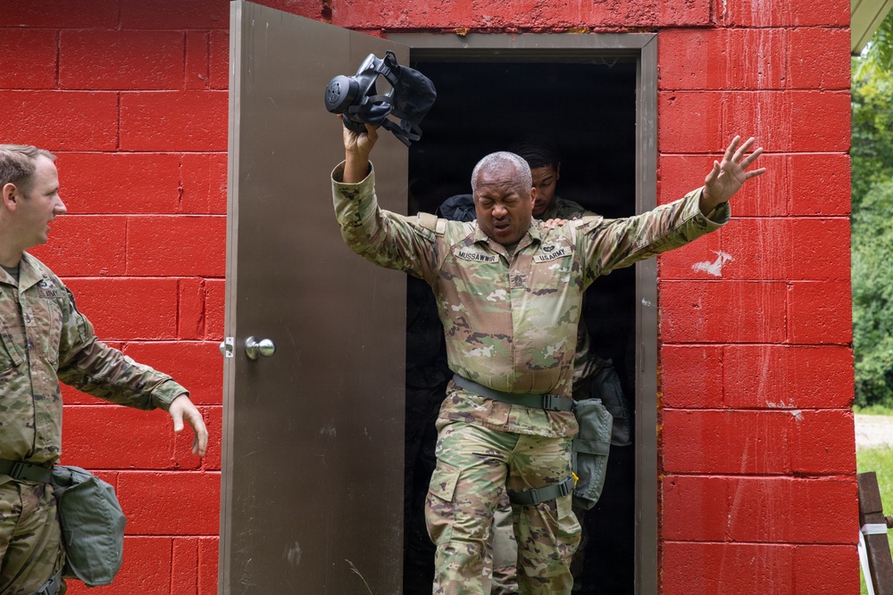 412th Civil Affairs Battalion CBRN training