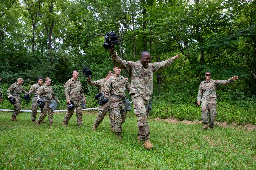 412th Civil Affairs Battalion CBRN training