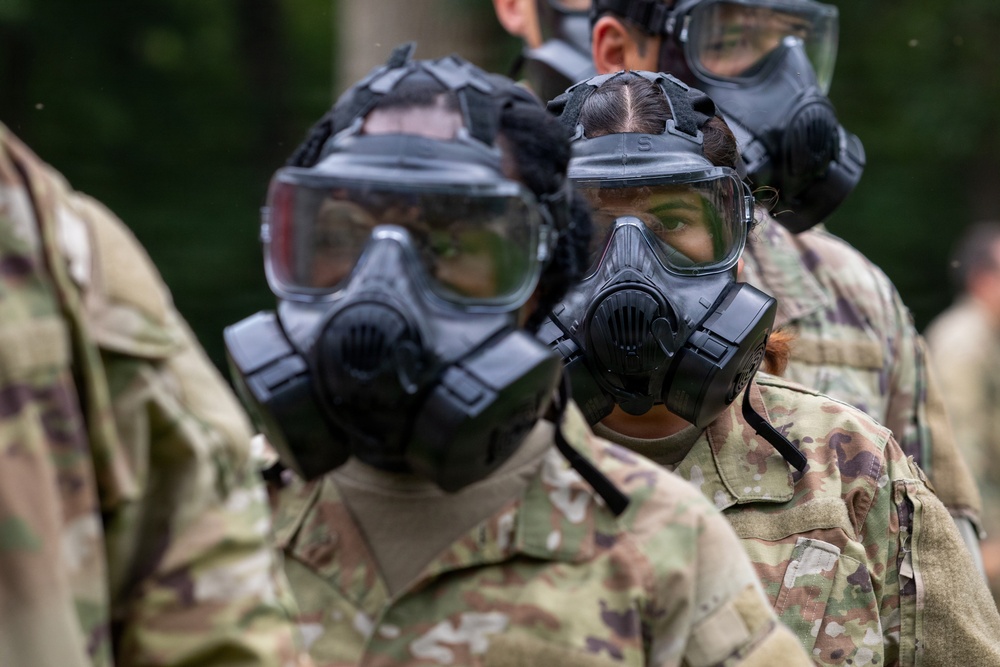 412th Civil Affairs Battalion CBRN training