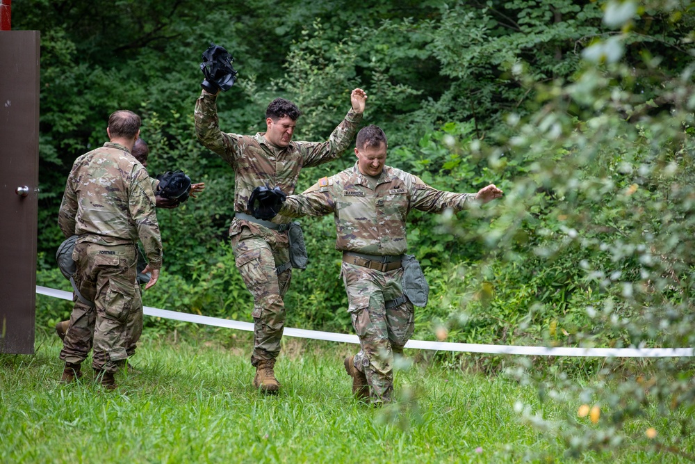 412th Civil Affairs Battalion CBRN training
