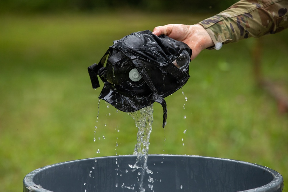 412th Civil Affairs Battalion CBRN training
