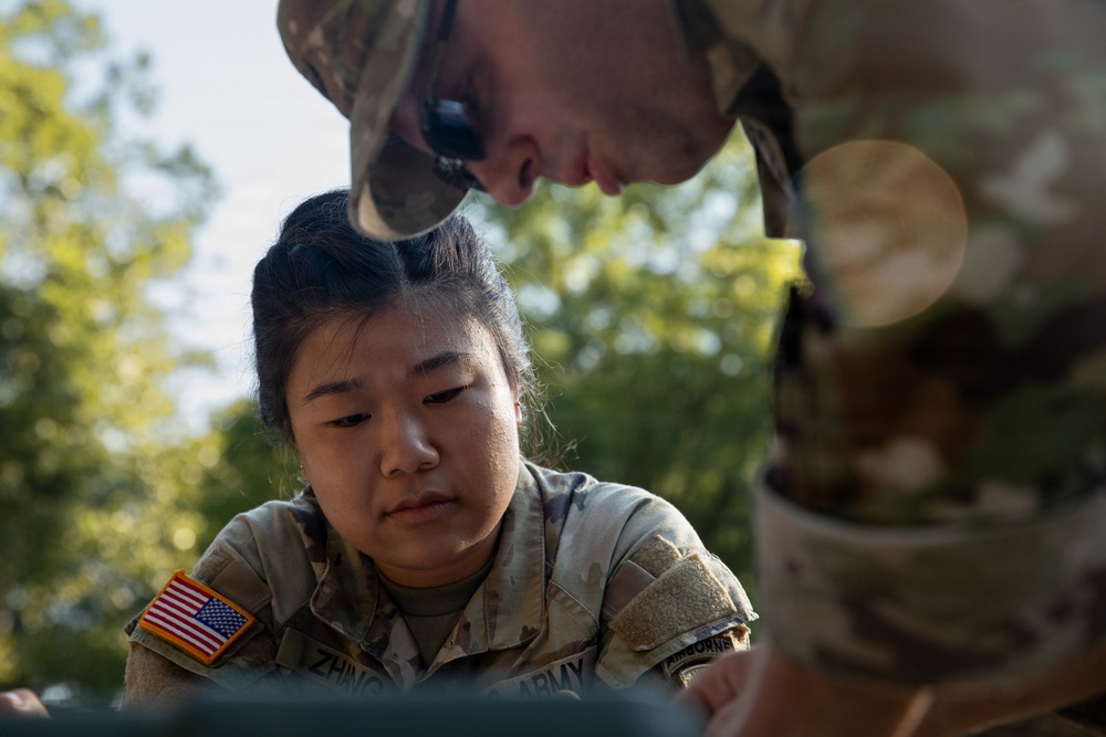 412th Civil Affairs Battalion land navigation