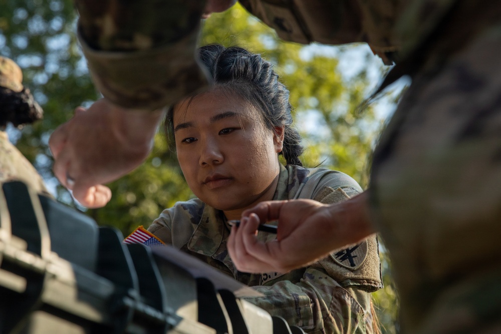 412th Civil Affairs Battalion land navigation