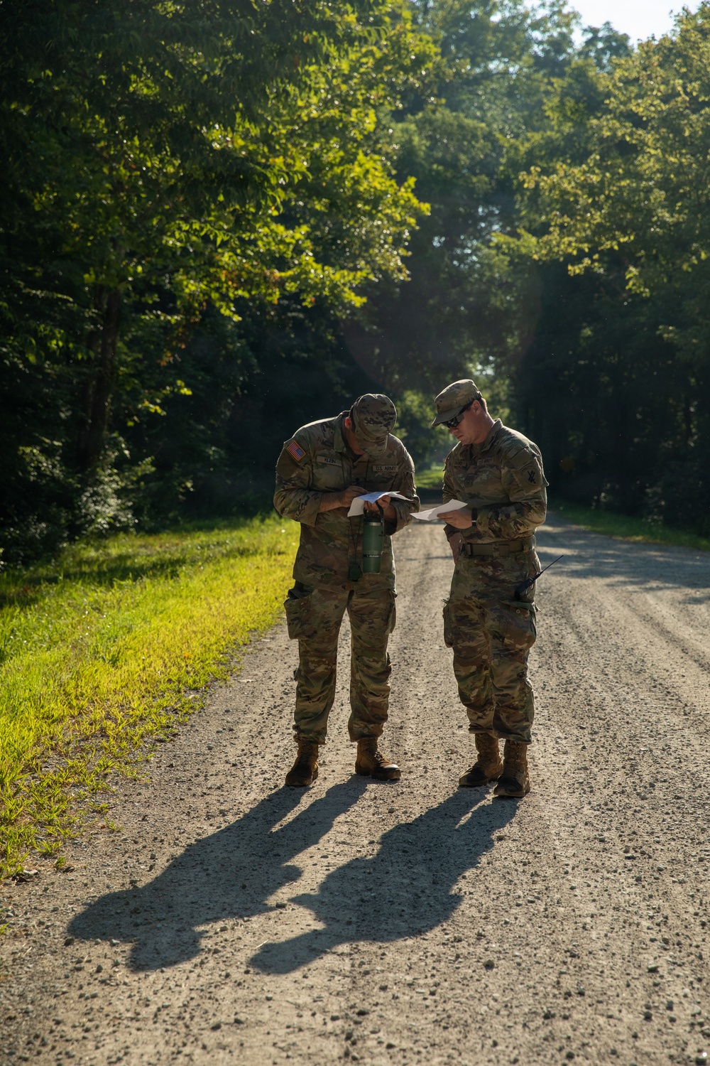 412th Civil Affairs Battalion land navigation