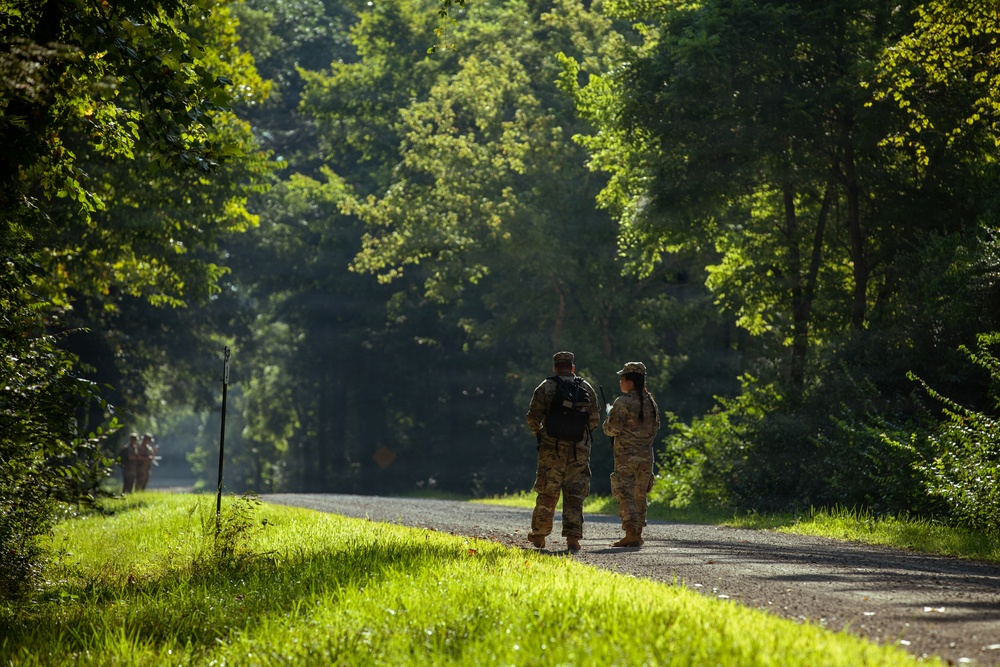 412th Civil Affairs Battalion land navigation