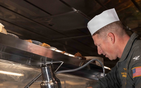 IKE celebrates Thanksgiving in the Shipyard