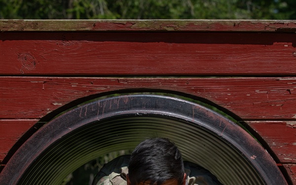 412th Civil Affairs Battalion leader reaction course