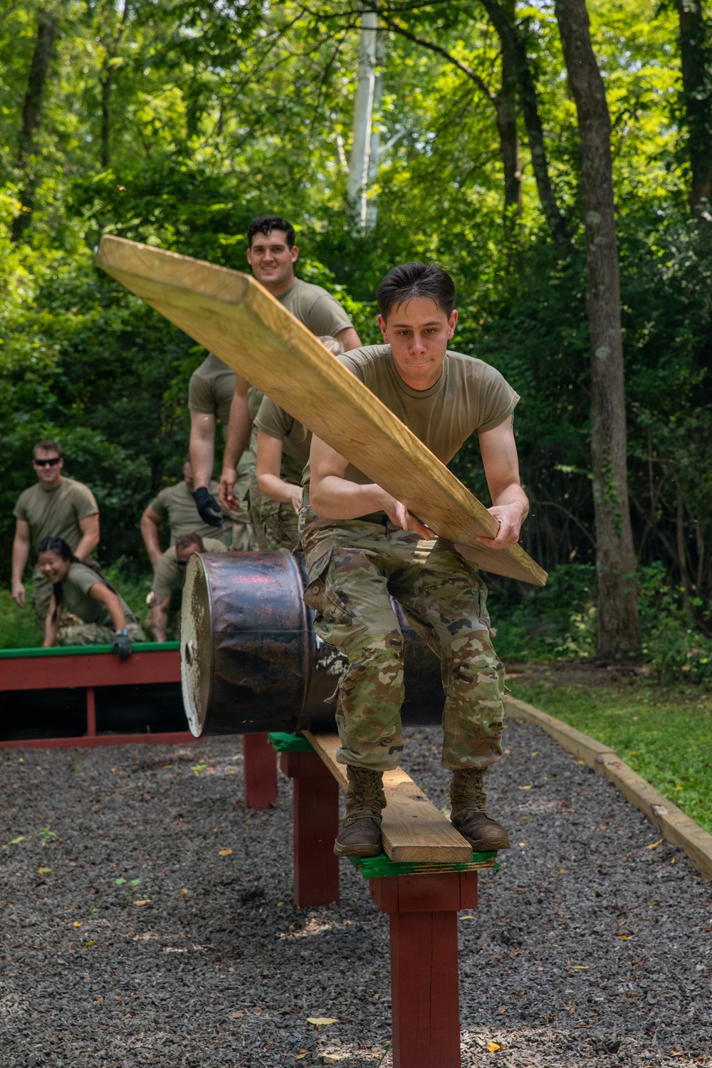 412th Civil Affairs Battalion leader reaction course