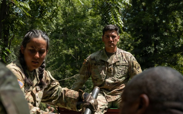 412th Civil Affairs Battalion leader reaction course