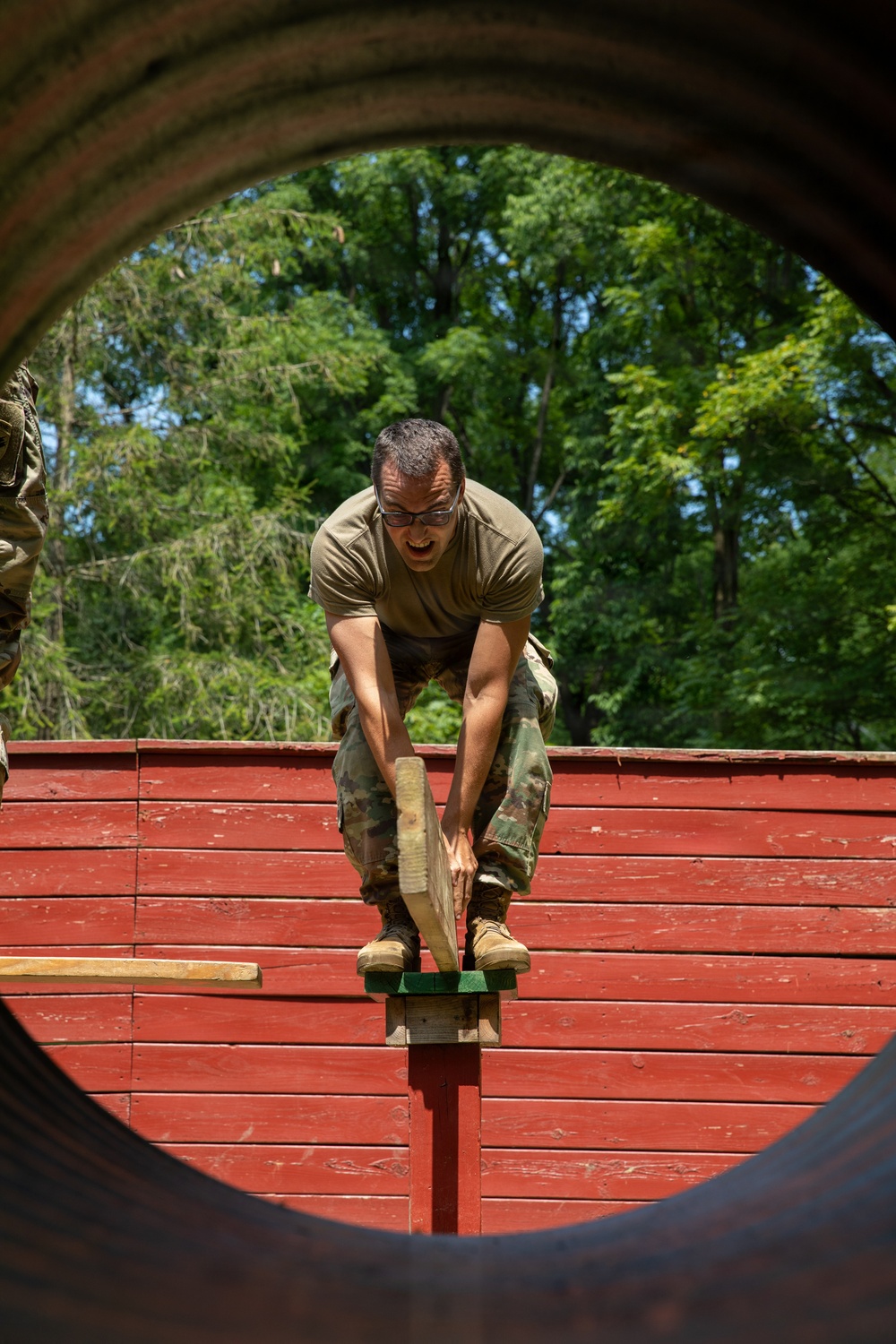 412th Civil Affairs Battalion leader reaction course