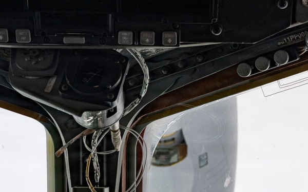 Flying above the rain