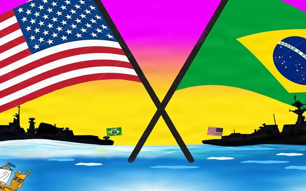 4th Fleet Welcomes Brazilian Navy Admirals to the Command