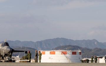 U.S. Marines perform ordnance loading and refueling