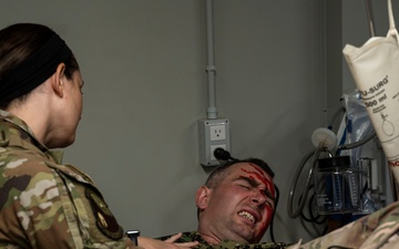 Medical teams execute trauma response during Exercise Pale Serpent at Chabelley Airfield