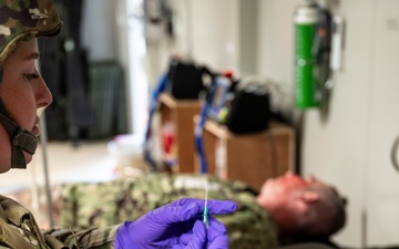 Medical teams execute trauma response during Exercise Pale Serpent at Chabelley Airfield