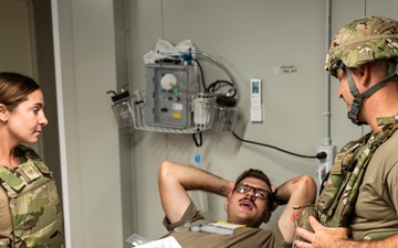 Medical teams execute trauma response during Exercise Pale Serpent at Chabelley Airfield